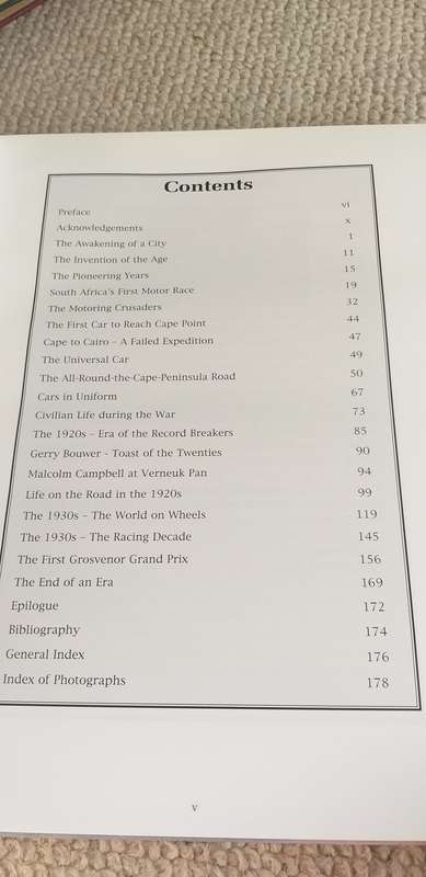 STUNNING BOOK-LIKE NEW " THE MOTORIST`S PARADISE " EARLY MOTORING IN AND AROUND C.TOWN SIGNED COPY